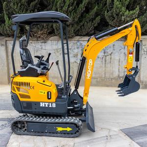 Mini-excavatrice sur chenilles Hightop HT18 PRO HT20 PRO, prix DDP acceptable, usine de mini-excavatrices - Product Image 3