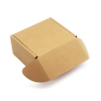 Boîte d'expédition en carton ondulé personnalisée avec logo, en matériaux recyclés, pour bougies Mason, avec pelliculage mat et gaufrage, en forme d'avion