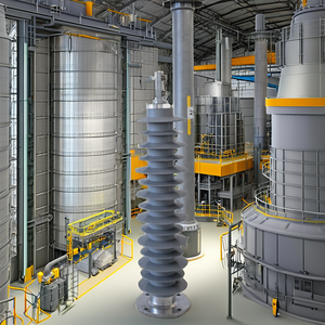 高電圧110kV酸化亜鉛避雷器、変電所・発電所の雷保護および接地製品 - Product Image 2