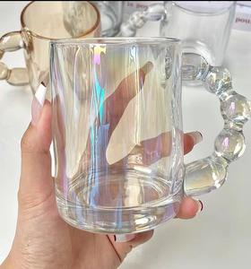 Nouvelle tasse à café en verre résistant à la chaleur avec poignée, simple et pratique - Product Image 2