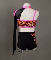 Costumes de danse pour enfants, shorts de hip-hop pour garçons, justaucorps de danse de scène pour filles