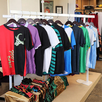 Approvisionnement direct usine : Lots en gros de t-shirts décontractés d'été d'occasion pour hommes (modèles et designs variés)
