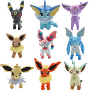 Groothandel 18cm Diverse Pokémon Pluche Poppen Eevees Pikachu Charizard Bulbasaur Pokémon Pluche Speelgoed voor Klauwautomaat - Product Image 3