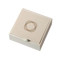 Boîte de rangement à bijoux rectangulaire en papier, style livre, personnalisable avec logo OEM, avec couvercle magnétique, pour bracelets, bagues et colliers