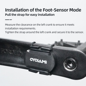 Sensor de Velocidad y Cadencia Inalámbrico CYCLAMI C2, BT ANT, Resistente al Agua IPX7, Batería de 300H, 8.5g, Monitor de Cadencia RPM para Ciclismo - Product Image 6