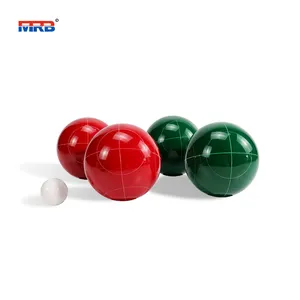 petanque custom bocce ball petanque backyard bocce set 8 balls case measuring rope