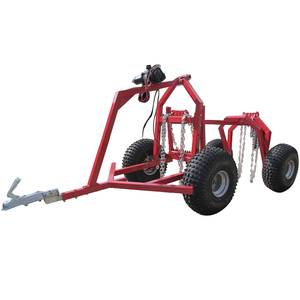 <span class=keywords><strong>Remolque</strong></span> para Tractor con Grúa para Transporte de Troncos, Equipo <span class=keywords><strong>Agrícola</strong></span> para Tractor - Product Image 4