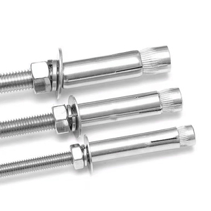Perno de expansión largo de acero inoxidable 304, tornillos de anclaje de pared, pernos de expansión M6 M8 M10 M12 con aislador de vibraciones - Product Image 5