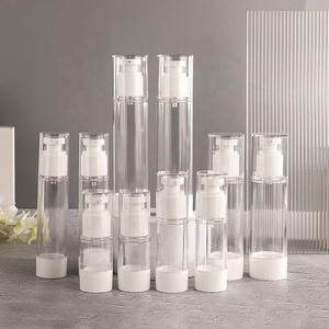 Cosmetic Packing Skincare Premium Dispensing 15ml 30ml 50ml 80ml 100ml AS <b>Vacuum</b> Airless <b>Pump</b> Lotion Plastic Bottle - Product Image 1