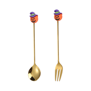 Подарок на Хэллоуин из нержавеющей стали, набор столовых приборов для вечеринки - Product Image 6