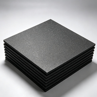 Rollo de Alfombra de Caucho EPDM y SBR Directo de Fábrica, 10-50 mm, con Partículas de EPDM, Impermeable, Ecológico, para Gimnasio