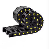 JX Vollständig geschlossenes Kabel für Schlepp kette Kunststoff Nylon Stahl Aluminium Hochgeschwindigkeits-Silent-Tank-Trog brücke Typ