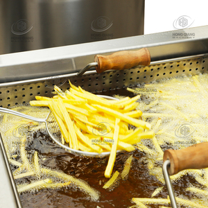 Giá tốt nhất cho dây chuyền sản xuất khoai tây tự động bán phần, máy làm khoai tây chiên mini kiểu Đức - Product Image 6