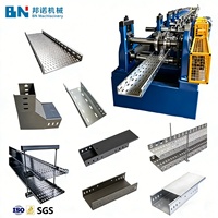 Hot Selling Factory Customized Perforated Steel Roof Cable Tray Roll Forming Machine Supplier