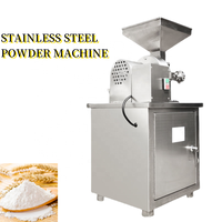 Moulin à farine et poudre finement broyée en acier inoxydable pour manioc, maïs, céréales, riz, avoine, blé