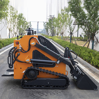 Mini-chargeuse sur chenilles chinoise avec moteur diesel Kohler pour la construction