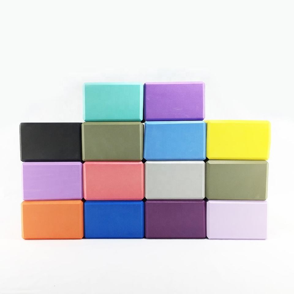 Top Quality Waterproof Anti Slip Double Color Oem Customized Picture Eva Yoga Block