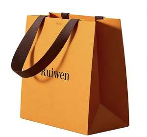 Wholesale Custom Printed Brand Logo Design Promotion Luxury <b>Clothing</b> Retail Gift Shopping Jewellery Paper <b>Bag</b> With Handle - Product Image 6