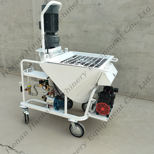 Máquina de Pulverización de Yeso de Alta Presión, Máquina de Enlucido Eléctrica Portátil para Paredes, para <span class=keywords><strong>Mortero</strong></span> Seco y Revestimiento de Materiales Ignífugos - Product Image 2
