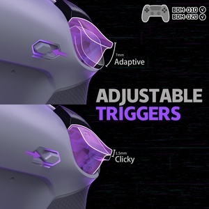 EXtremeRate RISE4 Plus Max XRemap Kit for PS5 Controller, Custom Back Button <strong>Mod</strong> Kit