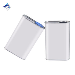 <span class=keywords><strong>Bidon</strong></span> aérosol carré en fer blanc de 2 L, robuste, pour peinture industrielle, emballage personnalisé en fer blanc - Product Image 5