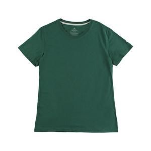 Adidas เสื้อกีฬาคอกลมผู้หญิงสีเขียวทำจากผ้าฝ้าย/เส้นใยไม้ไผ่220 GSM พิมพ์สกรีนผ้าไหม-100% ของแท้ - Product Image 4