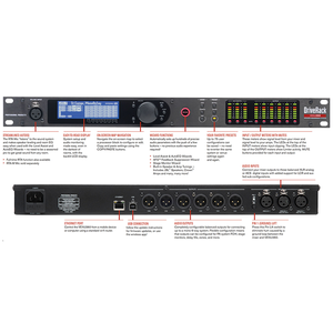 Drive Rack Venu 360 para barras de rendimiento 2025 Gestión de altavoces Procesador de audio digital - Product Image 6