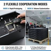 Boîtier de précision en tôle pour processeur vidéo LED, montable en rack 2U de 19 pouces, fabrication sur mesure en tôle de précision