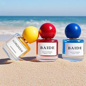 Factory Clear 30ml 50ml 100ml Perfume Glass Bottle Empty Round Crimp <b>Pump</b> Sprayer Small Mini 30ml Perfume Bottle with <b>Black</b> Cap - Product Image 4