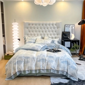 Adult Exotic Grunge Subcultures Print Modern Eco-Friendly Style for Personalized Bedroom Cotton-Polyester Four-Piece <strong>Set</strong> - Product Image 2