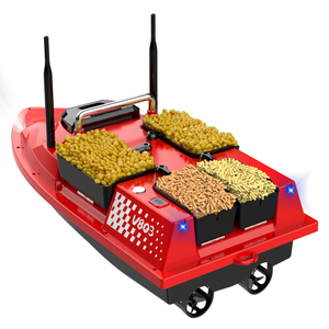 Flytec V803 Pro 500M, Barco Cebador de Pesca con <span class=keywords><strong>Sonar</strong></span> GPS Integrado, Función Completa, Capacidad de Carga de 3KG, con 4 Silos - Product Image 4