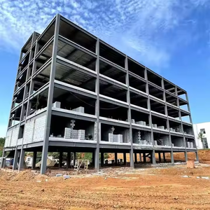 Prefab tòa nhà cao tầng nhiều tầng kết cấu thép tòa nhà chung cư tòa nhà kim loại đúc sẵn - Product Image 1