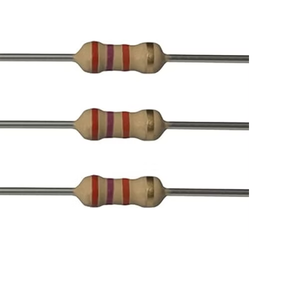 High Quality 1 Tolerance Metal Film <b>Fixed</b> Resistors Axial Lead Through Hole Type for Electronics Projects PCB Circuits Long Life - Product Image 1