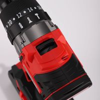 Perceuse à percussion sans fil brossée 20V 4Ah multifonctionnelle au lithium-ion de qualité industrielle compacte de type pistolet électrique OEM