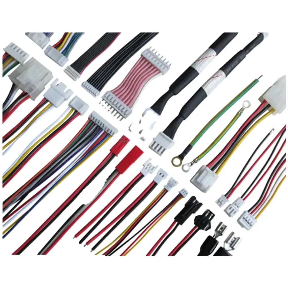 GH1.25mm 8P สีขาวซิลิโคนสายบิดสายริบบิ้น 28awg พร้อมตัวนําทองแดงฉนวน PBT สําหรับการใช้งานอิเล็กทรอนิกส์