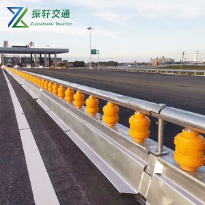 Barrera de Seguridad Anticollisión para Carreteras, Barrera Rodante Galvanizada por Inmersión en Caliente, Barrera de Seguridad Rodante de EVA - Product Image 1