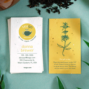 Customized Printed Logo Candle Dust Cover <strong>Plantable</strong> Wildflower Seeds Paper <strong>Cards</strong> for Candle Candle Dust Protector Thank You <strong>Card</strong> - Product Image 6