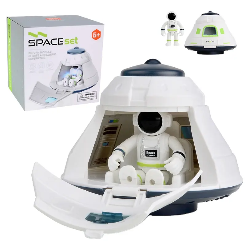 Hot Sale New Arrival Educational Science Toys Kids Space Toy Amazing Return Cabin Toy for Boy