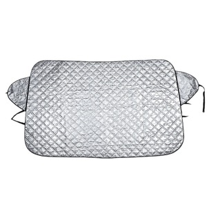Housse de protection <span class=keywords><strong>pare</strong></span>-<span class=keywords><strong>brise</strong></span> avant de voiture <span class=keywords><strong>anti</strong></span>-neige et <span class=keywords><strong>anti</strong></span>-<span class=keywords><strong>givre</strong></span>, <span class=keywords><strong>pare</strong></span>-soleil extérieur imperméable pour l'hiver, en feuille d'aluminium - Product Image 5
