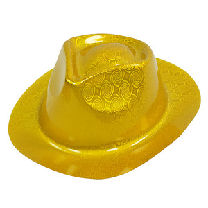 Sombreros de Plástico Divertidos Madeshine para Adultos y Niños en Colores Radiales para Fiestas al Aire Libre, Accesorios para Fotos de Vaqueros y Disfraces - Product Image 5
