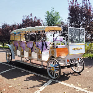 Carruaje de caballos de estilo real más vendido Carruaje de turismo eléctrico elegante para bodas - Product Image 2