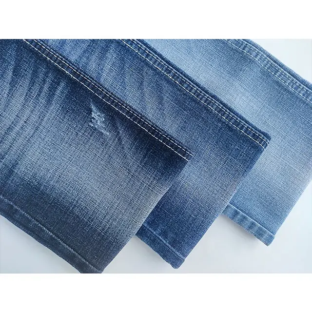 HSZ002 Beautiful slub denim fabric jeans 10 oz for men collection sale to Vietnam Market from China factory