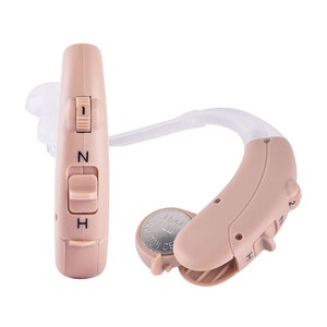 Goodmi Best Amplifier apparecchio acustico digitale per acufene Hearing Loss BTE Box ABS confortevole GM-230 Beige - Product Image 3