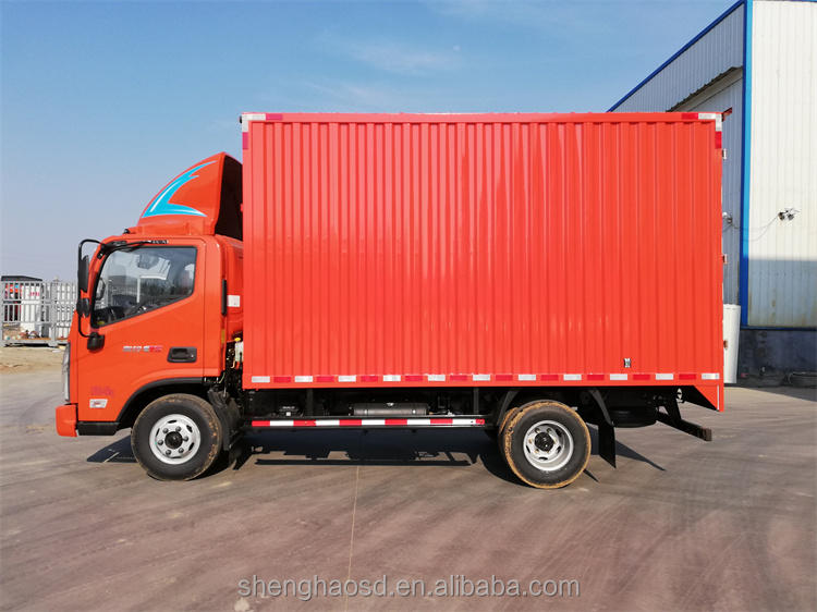 Best Selling Mini Van 26ft Cargo Truck Body Panels Popular Dry Truck