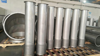 Jun Rui Xiang Joints de dilatation à soufflets ondulés en acier inoxydable pour HVAC, gaz de combustion haute température et applications industrielles en atelier