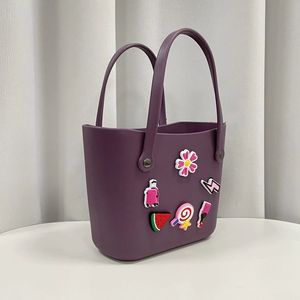<span class=keywords><strong>Sac</strong></span> à <span class=keywords><strong>main</strong></span> de plage en PVC imperméable de couleur bonbon tendance - Product Image 6