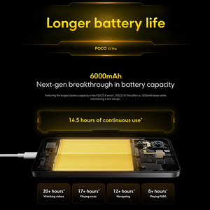 Versione Globale POCO X7 Pro 5G Smartphone Dimensity 8400-Ultra 6.67'' 1.5K AMOLED 120Hz 6000mAh Ricarica 90W Fotocamera 50MP con <span class=keywords><strong>OIS</strong></span> - Product Image 3