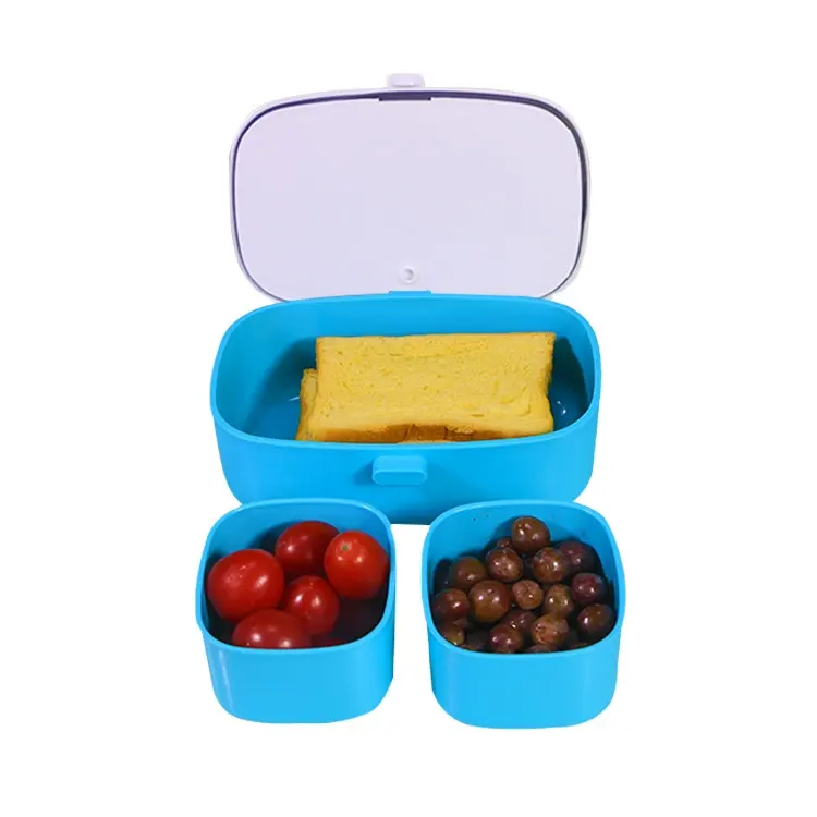 Custom High Quality Collapsible Camping Food container Lunch Box