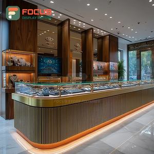 Muebles de Exhibición para Joyería de Alta Visibilidad, Panel de Vidrio Templado, Vitrina de Vidrio para Tienda de Joyería - Product Image 3