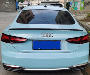 สปอยเลอร์หลัง สำหรับ Audi A5 B9 S5 Sline RS5 Sportback 4 ประตู ปี 2017 2018-2023 ชุดแต่งสปอยเลอร์หลังรถยนต์ อุปกรณ์ตกแต่งรถยนต์ - Product Image 2